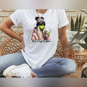 🌟NWOT But first coffee Tshirt